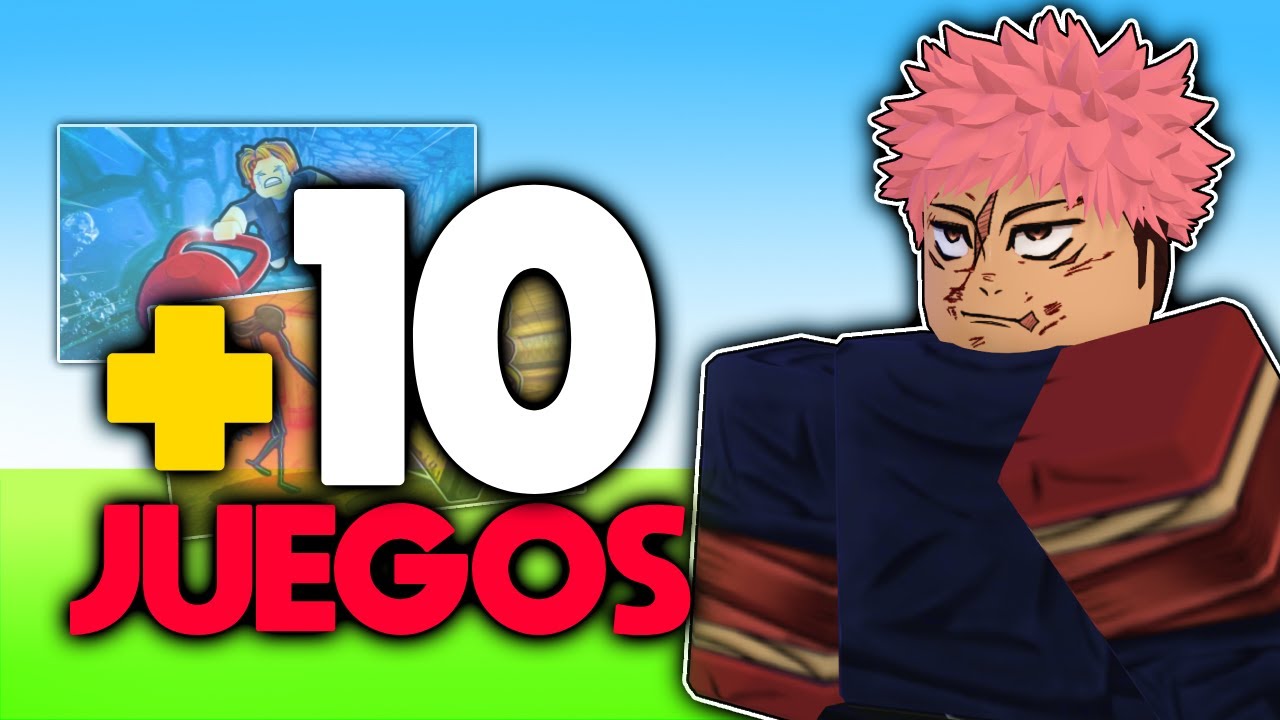 TOP LOS 10 MEJORES JUEGOS DE ROBLOX QUE DEBES CONOCER!! 🤠