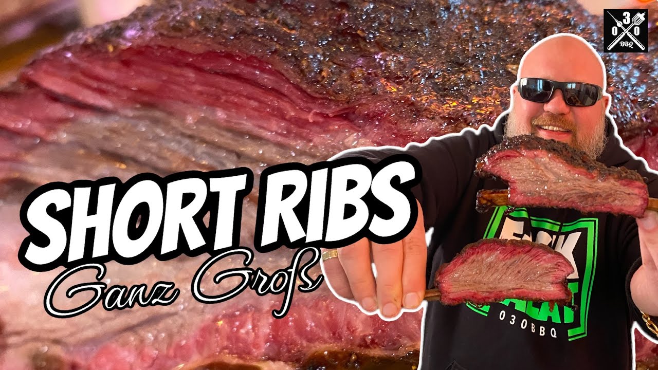 Beef SHORT Ribs low and slow der US Klassiker - 030 BBQ