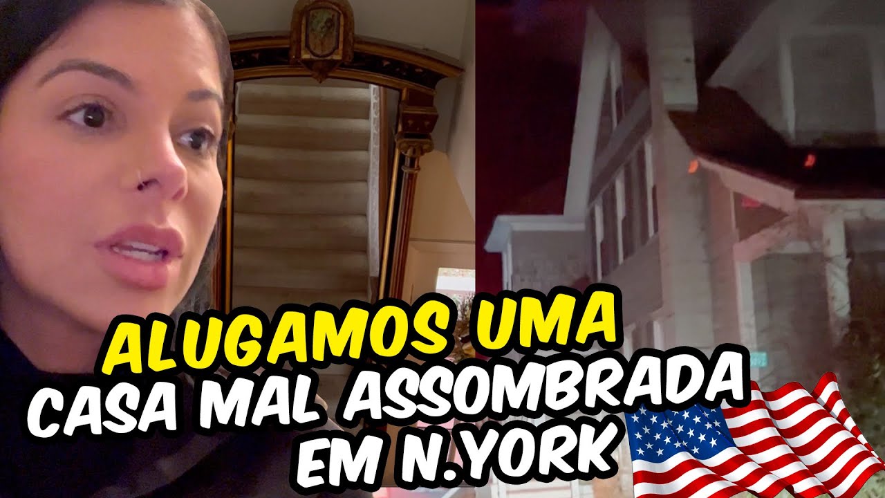 ALUGAMOS UMA CASA MAL ASSOMBRADA EM N.YORK, LUCAS 1ª VEZ NA NEVE E MAIS - VLOG#1