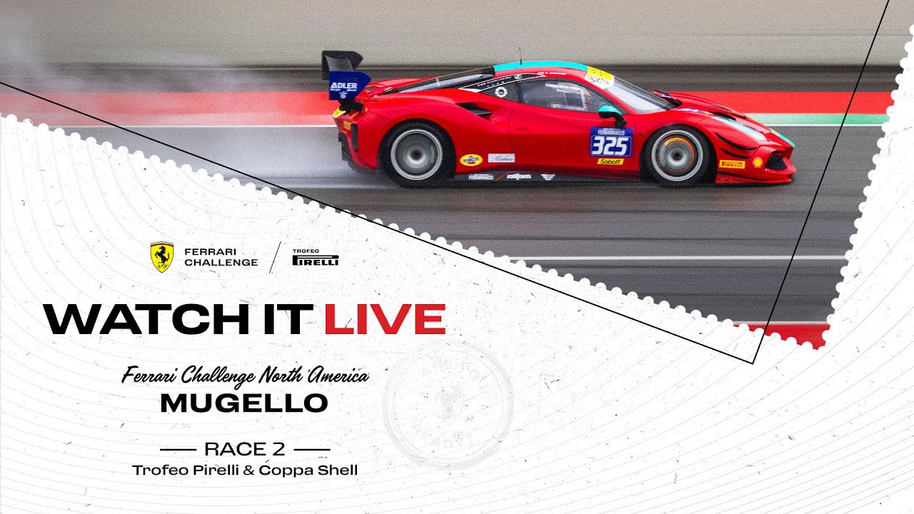 Ferrari Challenge North America Round 7 - Mugello, Race 2