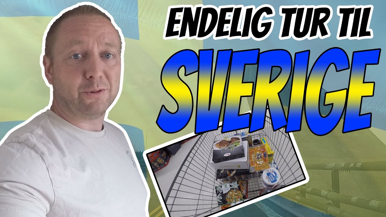 Dette handler jeg i Sverige | Bli med meg til Sverige | Campingvogn | Harryhandel | Grensepassering