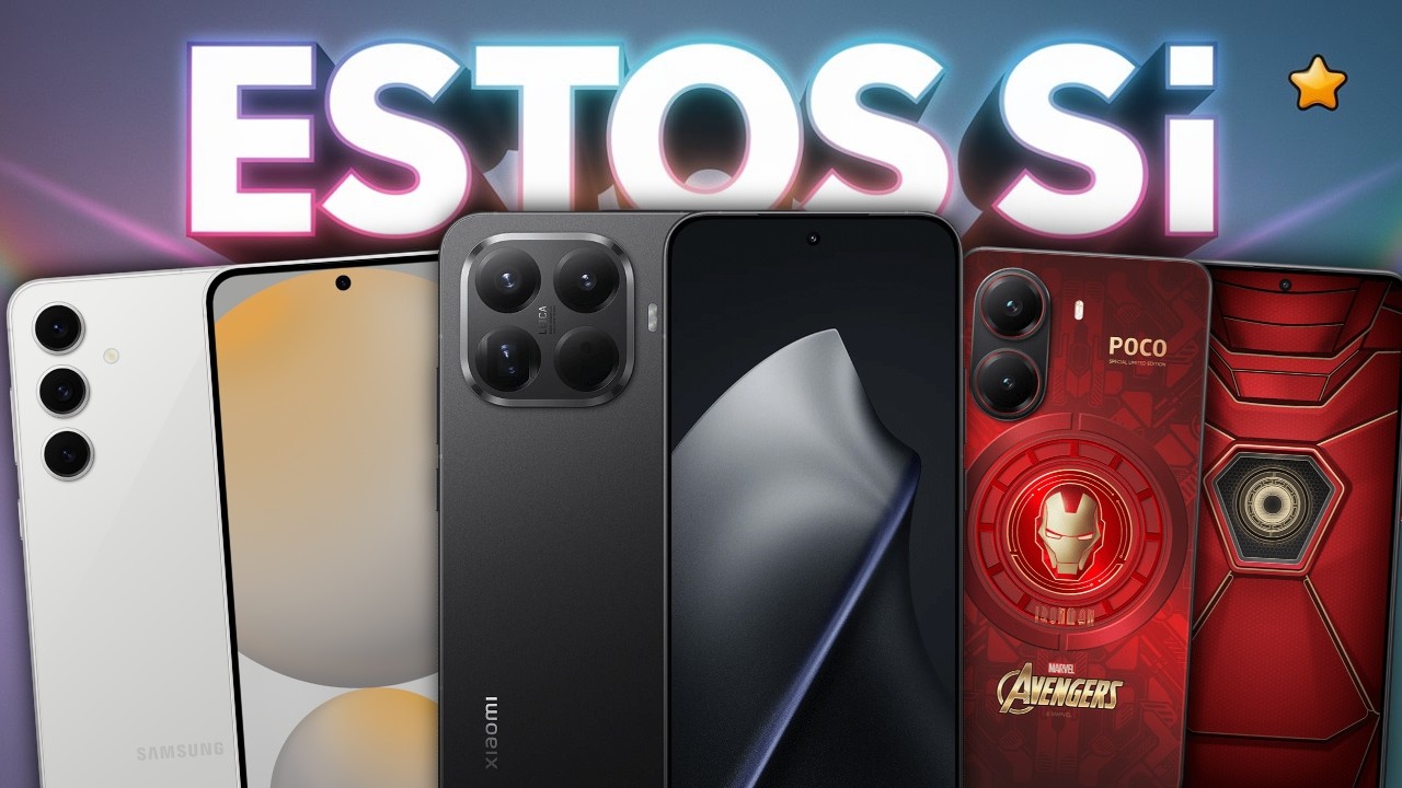 Top 7 MEJORES telefonos celulares CALIDAD-PRECIO para COMPRAR en 2026