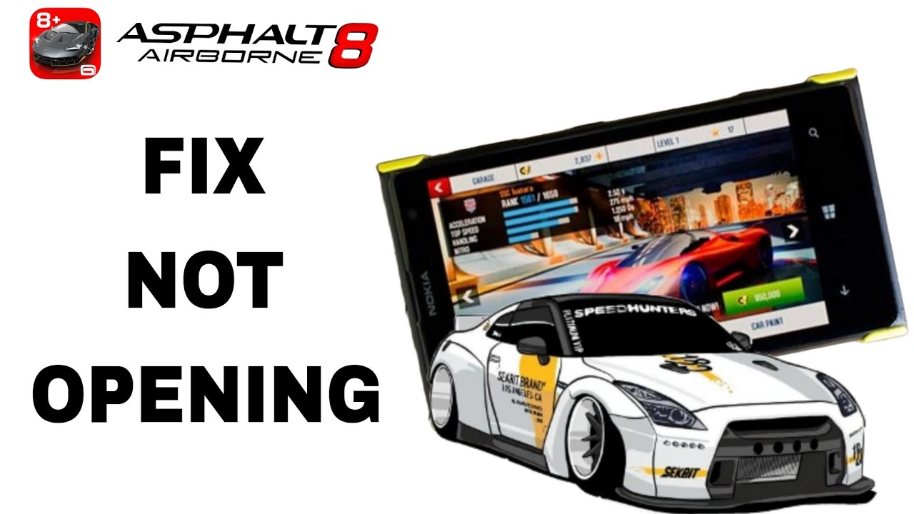 How To Fix And Solve Not Opening On Asphalt Airborne 8 App | Final Solution