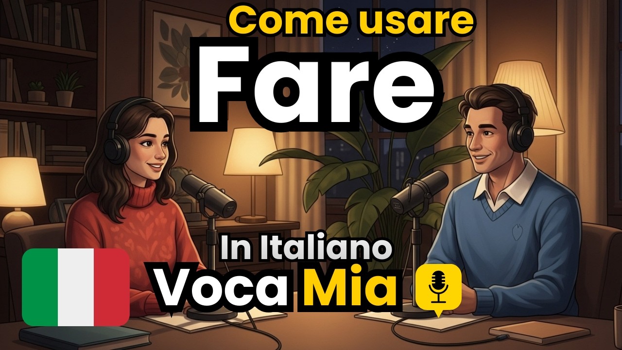 How to use Fare in Italian | Easy Italian for Beginners