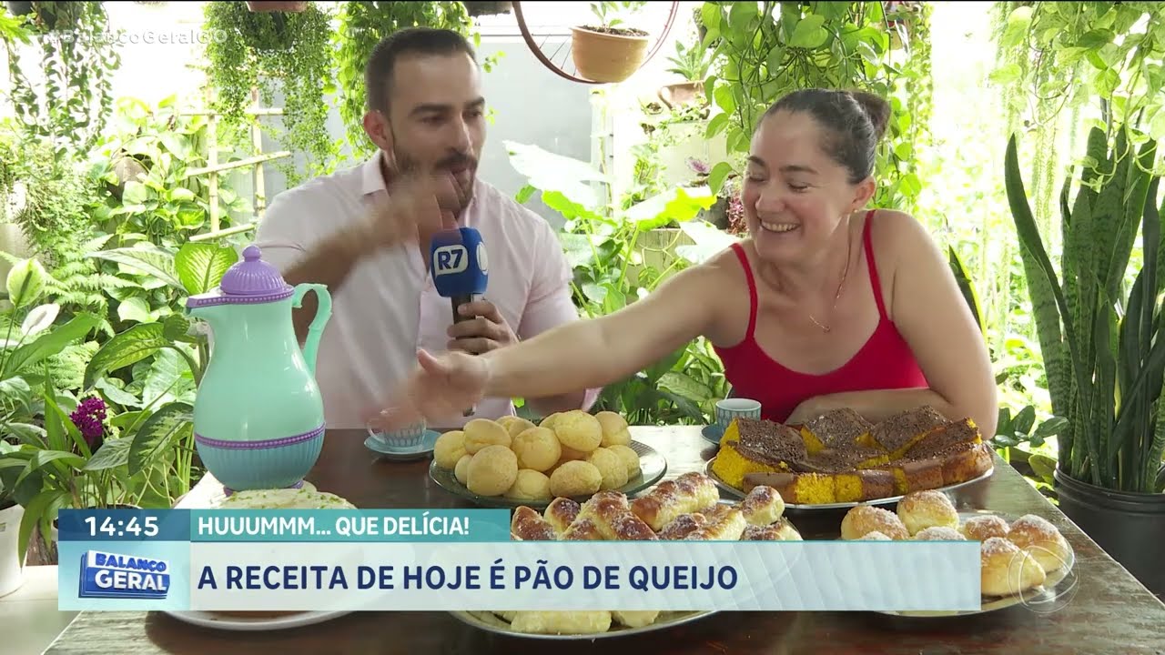 A RECEITA DE HOJE É PÃO DE QUEIJO