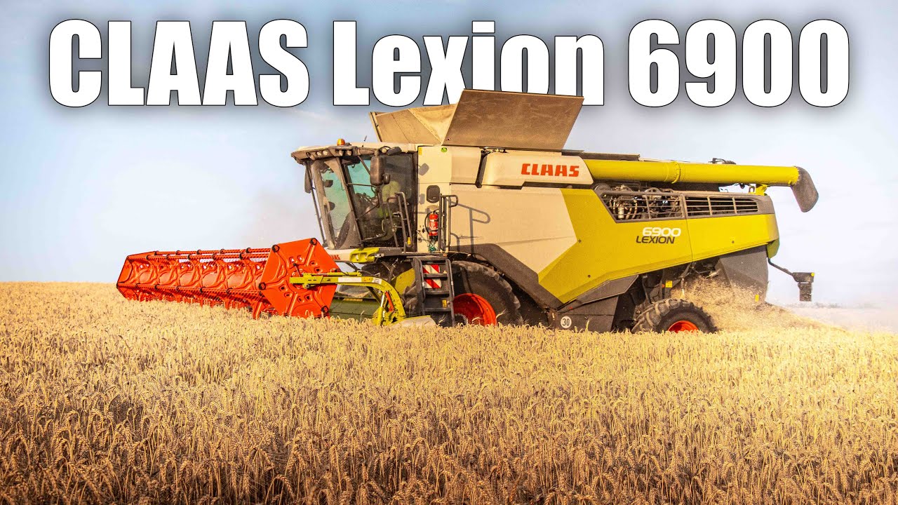 ŽATVA 🌾 CLAAS Lexion 6900 + V930 SHR Šimončík POV/Gopro