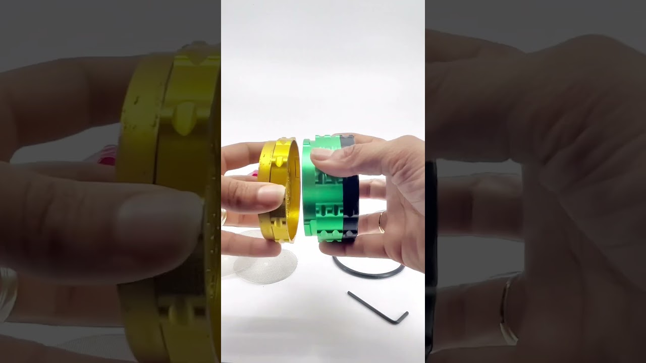 How to use a weed grinder. Step 1: get the best grinder in the world. #cannabiseducation #cannabis