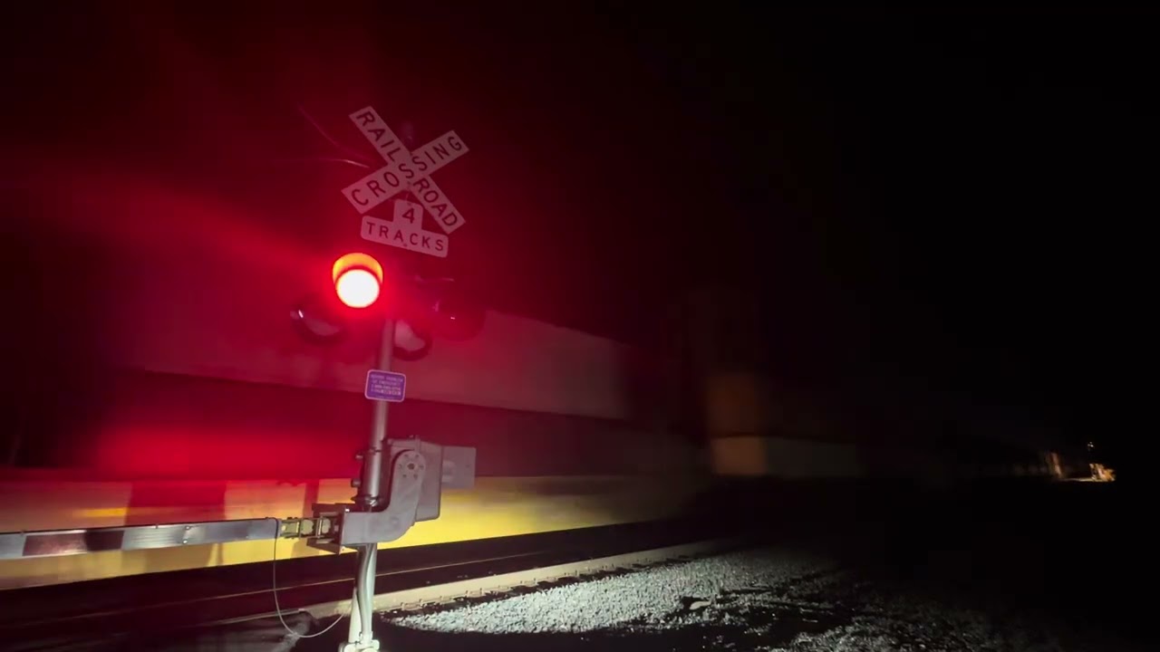 Eastbound Intermodal let by two BNSF 