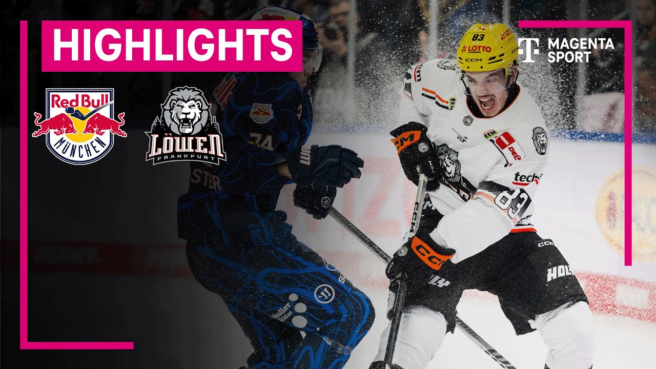 EHC Red Bull München - Löwen Frankfurt | PENNY DEL | MAGENTA SPORT