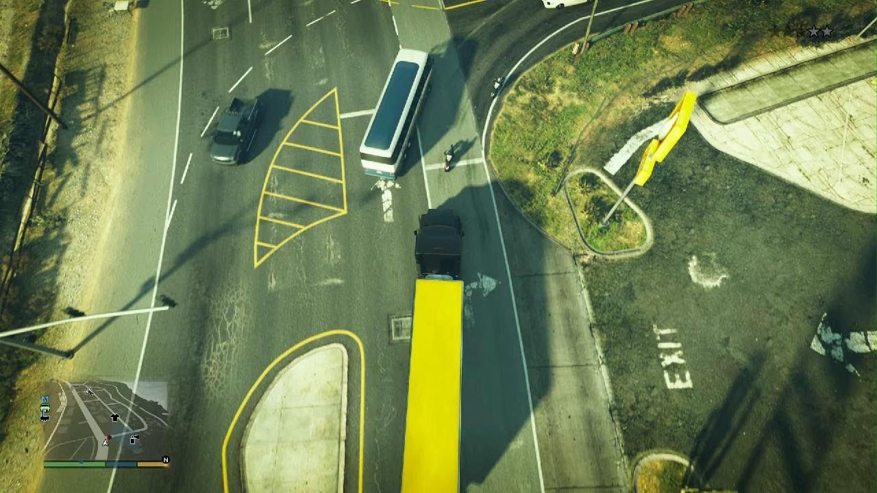 Grand Theft Auto V Truck rampage #4