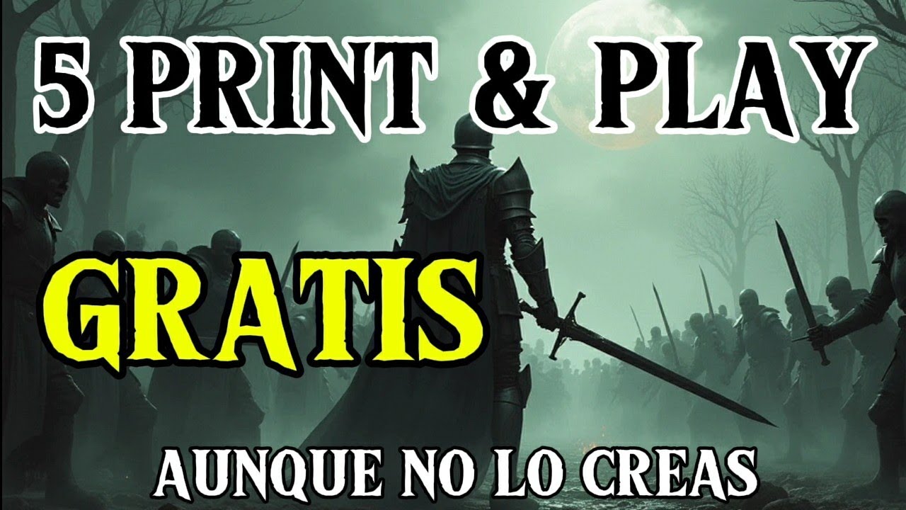 5 JUEGOS  EN SOLITARIO ¡¡¡QUE SON GRATIS!!!