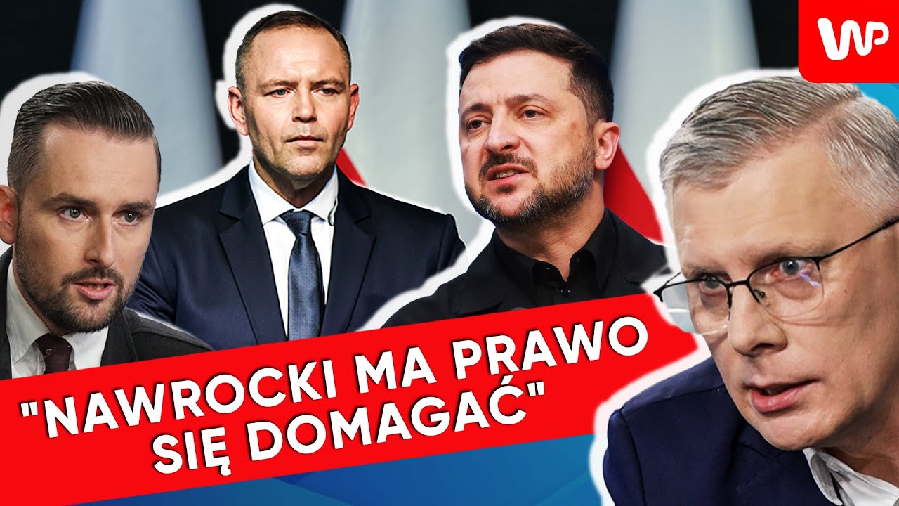 Nawrocki-Zełeński. Cenckiewicz wytyka prezydentowi Ukrainy: Angażował się w kampanię