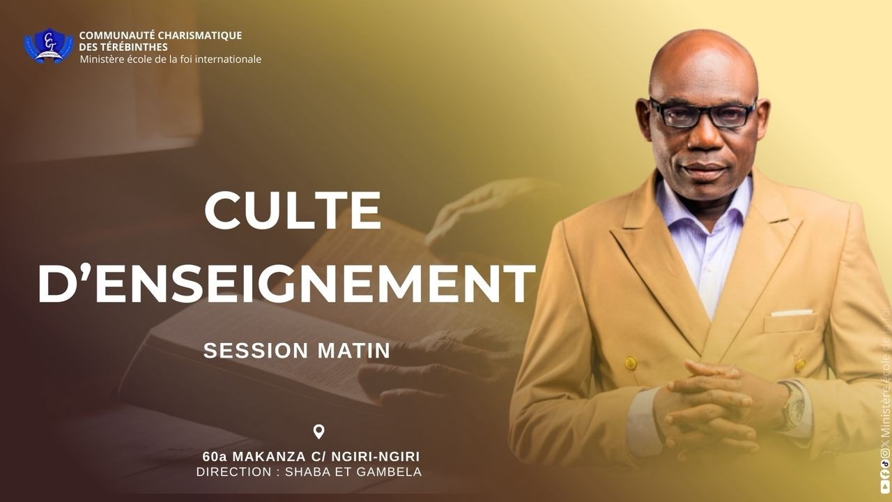 CULTE D'ENSEIGNEMENT