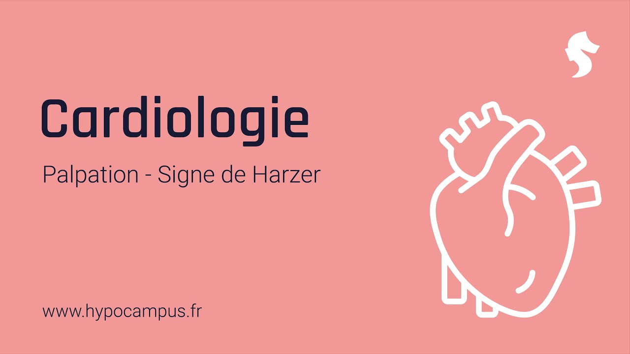 Signe de Harzer - Palpation en Cardiologie