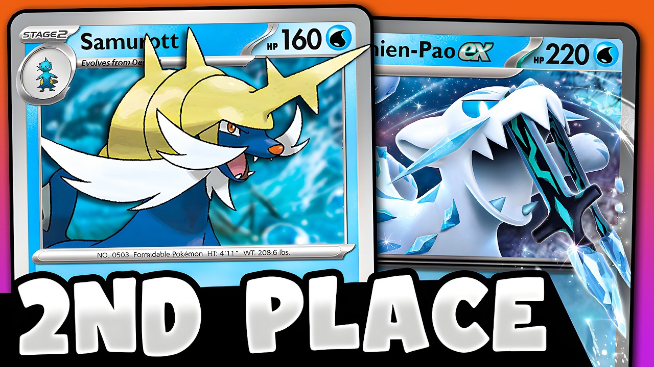 2nd Place Chien-Pao Deck Plays Samurott?!