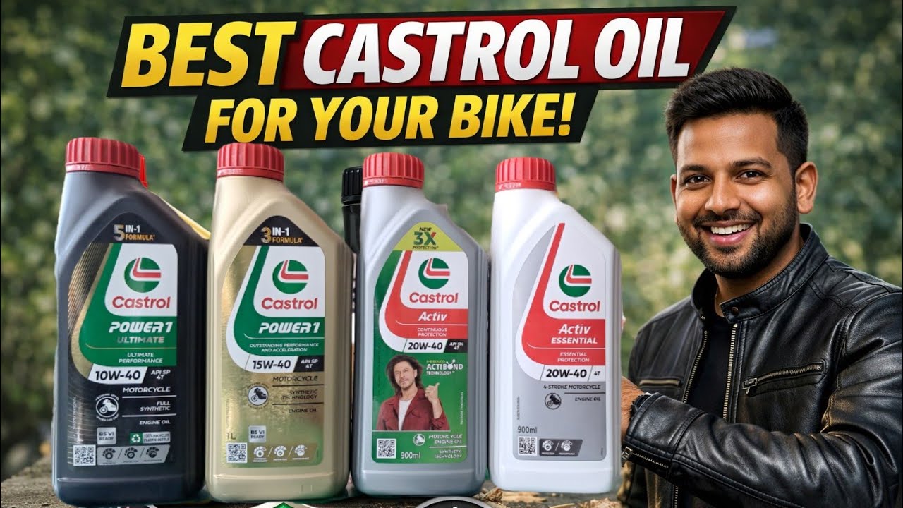 Best castrol engine oil for your Bike || Best engine oil for Bike ||