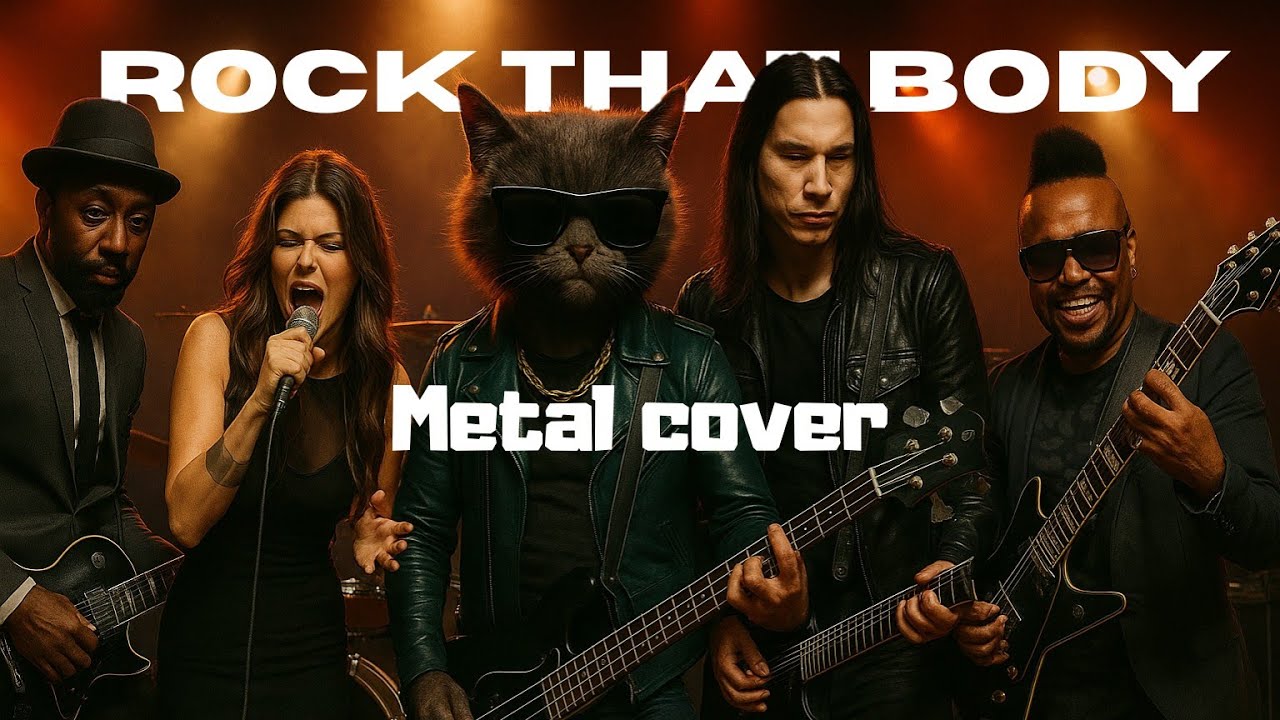 ROCK THAT BODY - BLACk EYED PEAS - METAL COVER