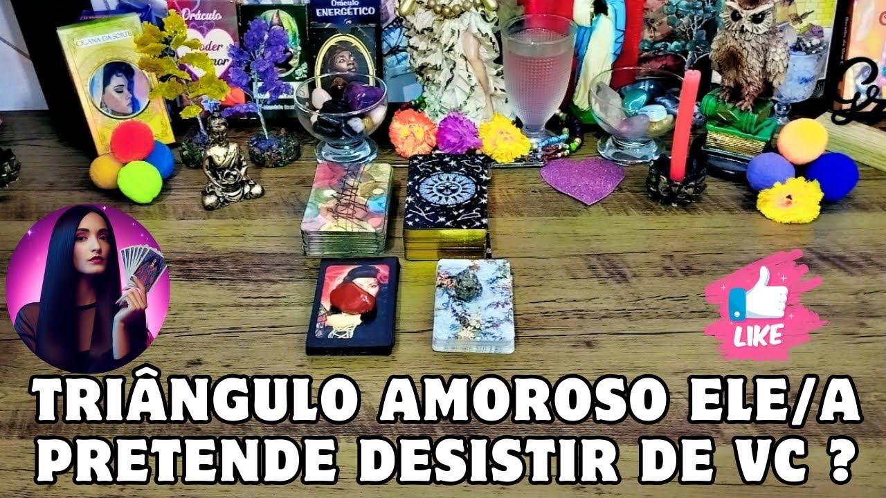 ✨🔥 TRIÂNGULO ♥️ AMOROSO ELE(A) PRETENDE DESISTIR DE VOCÊ ? O QUE VOCÊ PRECISA SABER #tarot ⁉️