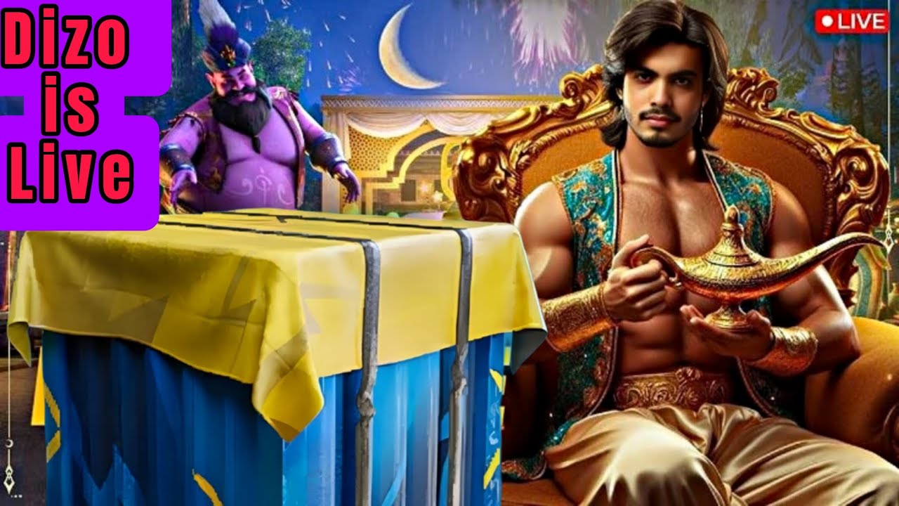 ALADDIN KA GHINI BGMI MEIN | PROMOTION MATCH OR WHAT | BGMI LIVE