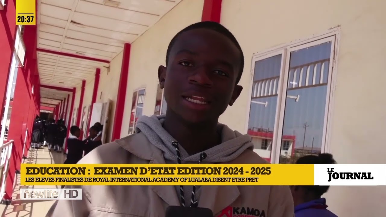 EXETAT 2025 : LES ÉLÈVES FINALISTE DE ROYAL INTERNATIONAL ACADEMY OF LUALABA S'EXPRIMENT