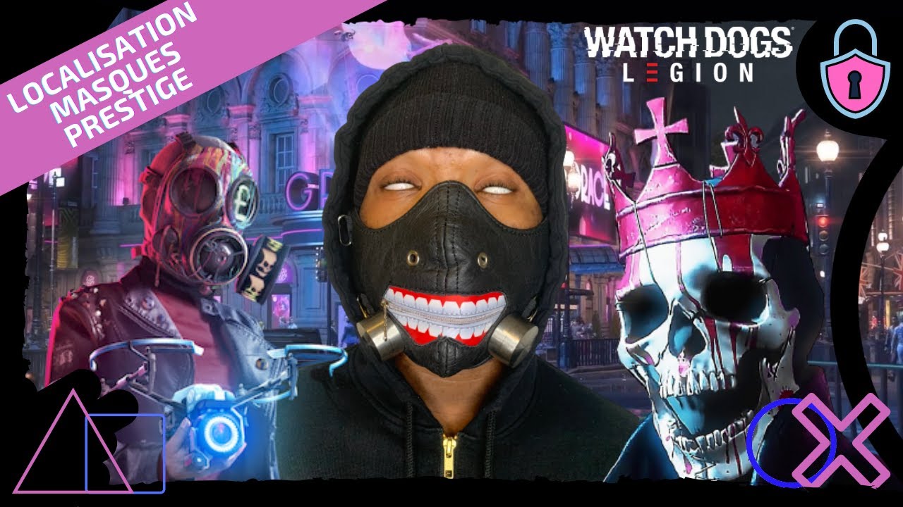 TROUVER LES MASQUES SECRET !!!  - WATCH DOGS LEGION