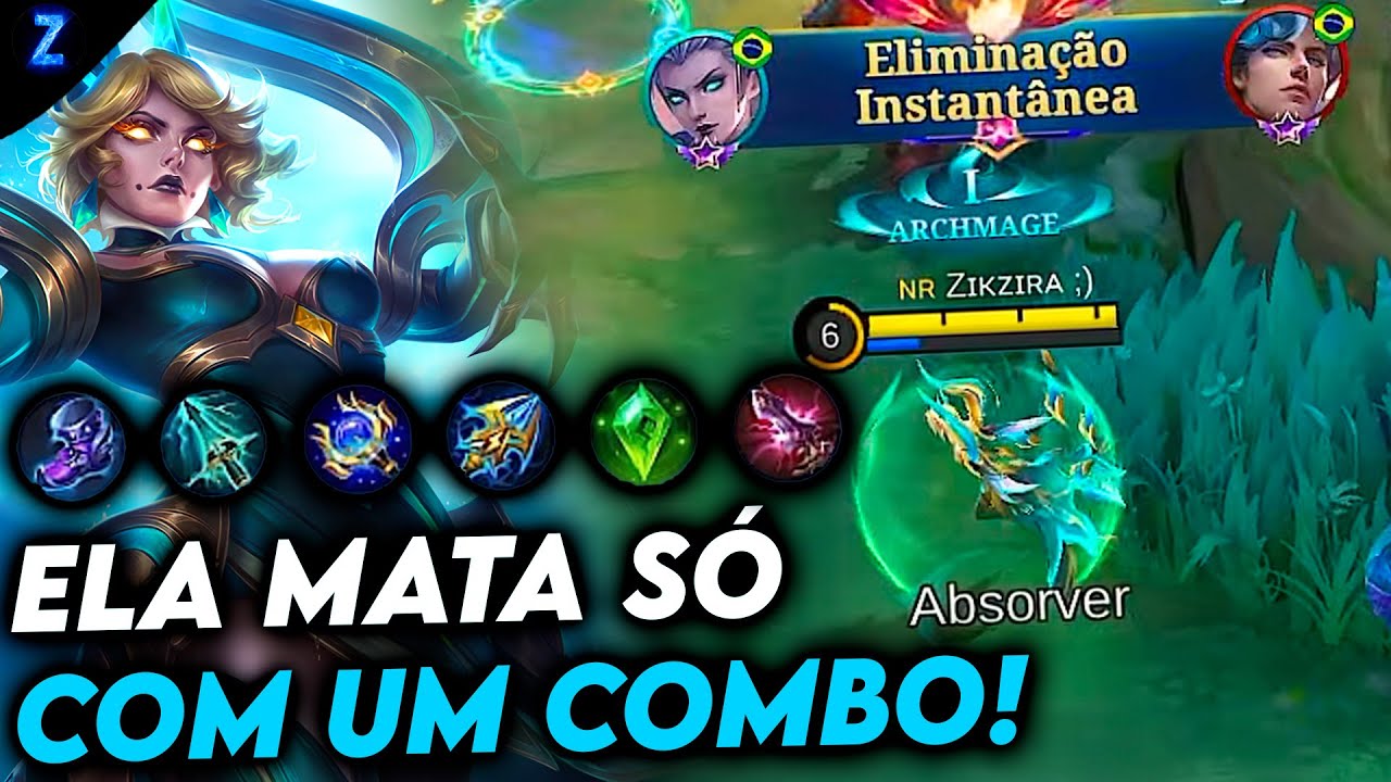 EUDORA TEM O SEU VALOR!!, BUILD ATUALIZADA - EUDORA GAMEPLAY | Mobile Legends