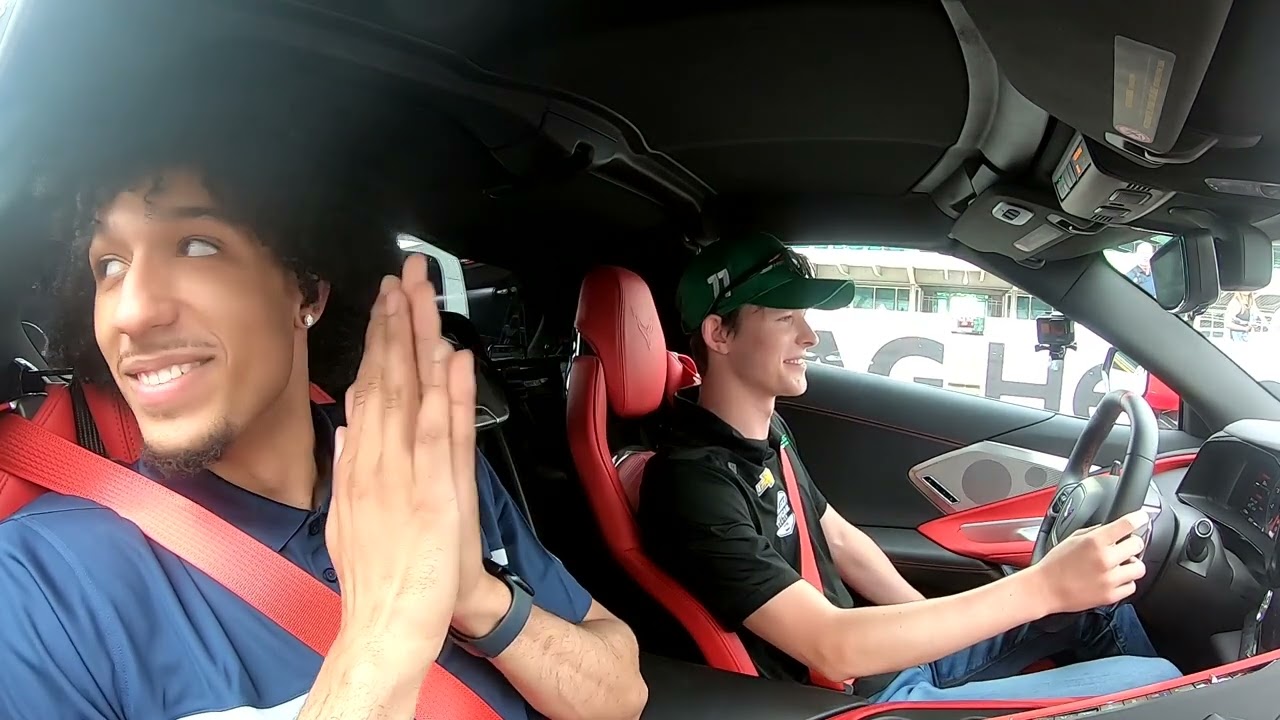 CALLUM ILOTT GIVES PACERS DRAFT PICKS TOUR OF IMS