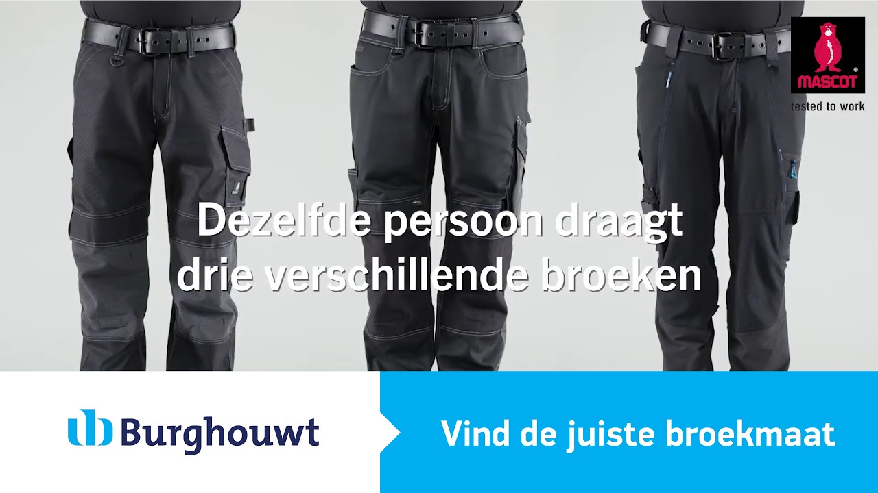 Vind de juiste broekmaat - Burghouwt B.V.