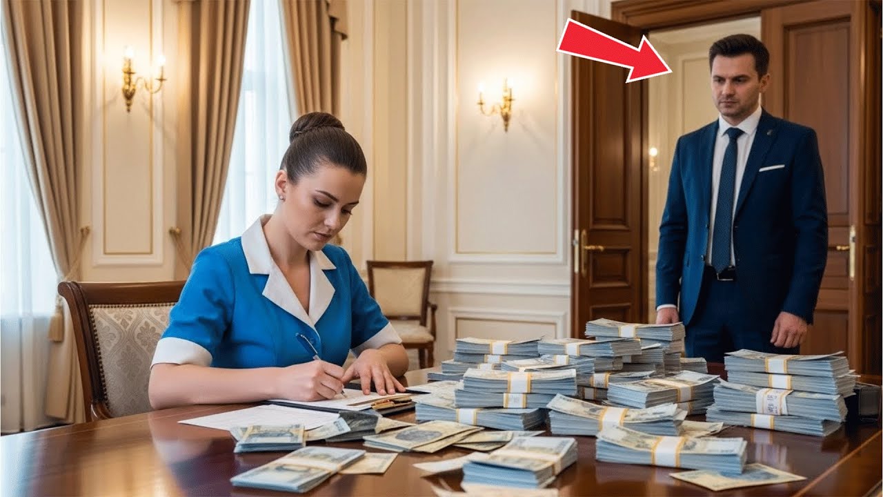 MILIONARUL DESCHIDE UȘA CAMEREI SALE… ȘI NU POATE CREDE CE VEDE