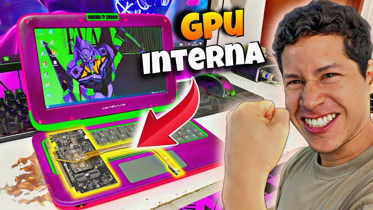 Increible Modificación NOTEBOOK del Gobierno con GPU INTERNA 🤯