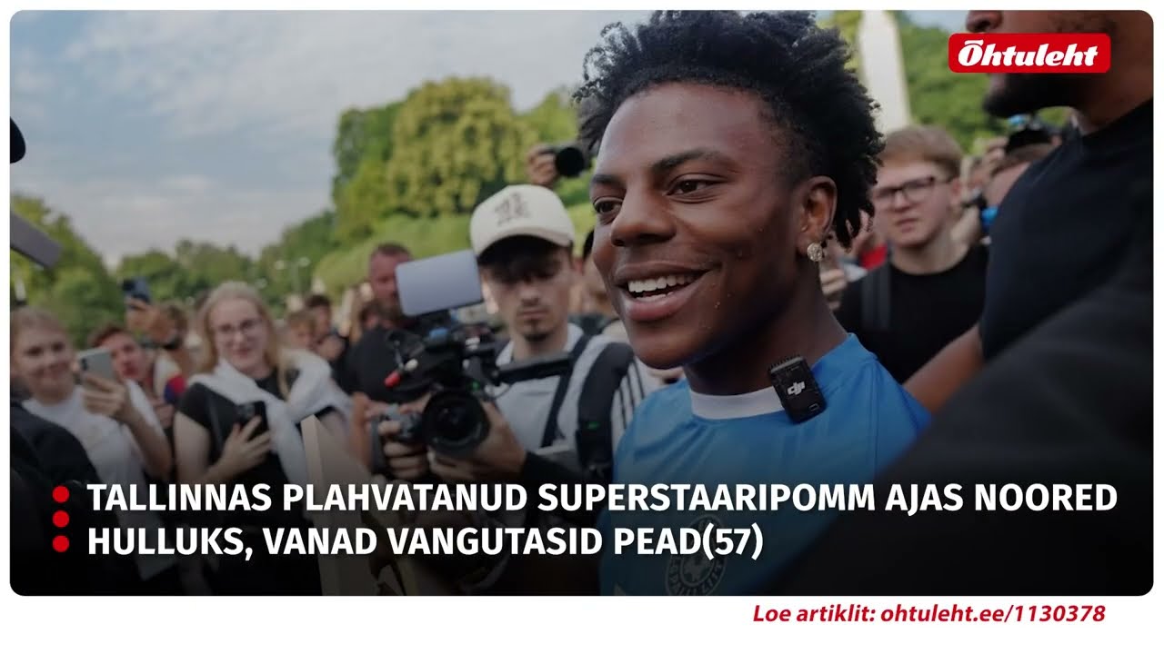 Reklaamiguru Priimägi IShowSpeedist: tassiti nagu s**ta pilpa peal, aga miks? #ishowspeed #õhtuleht
