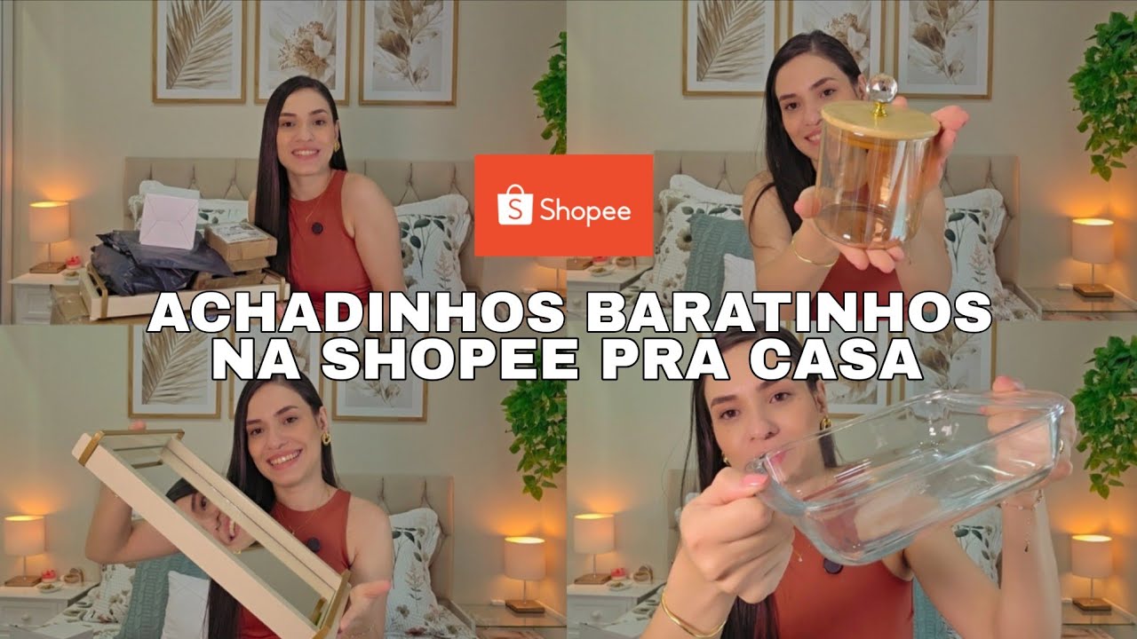 COMPRINHAS NA SHOPEE🛒| achados PERFEITOS pra casa 