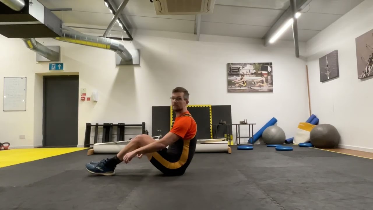 Rowing core excercises full work out video