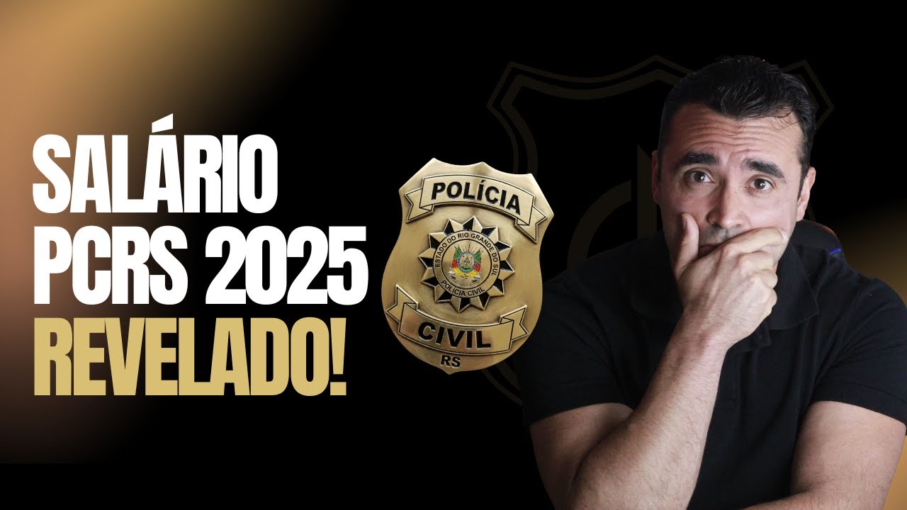 Sal&aacute;rio REAL do Agente da Pol&iacute;cia Civil do RS em 2025 | Vale a pena prestar o concurso da PCRS