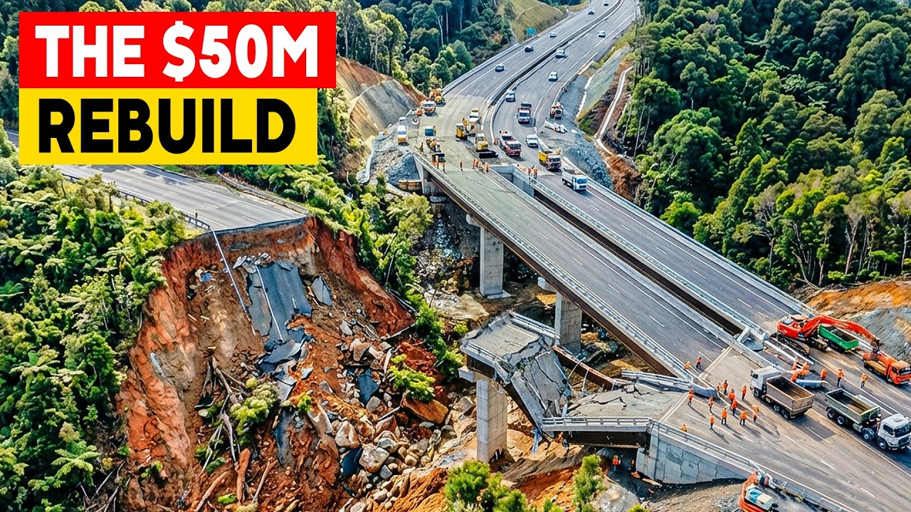 Extreme Weather Triggers Massive Highway Collapse in New Zealand