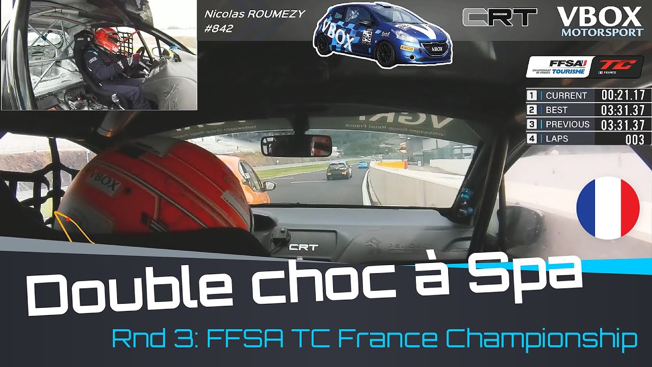 Un week-end sur le circuit de spa en 208 Cup