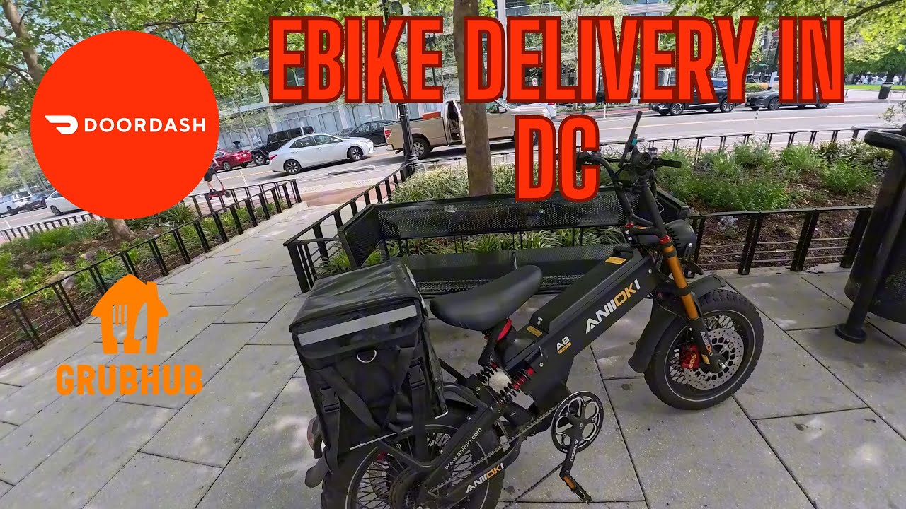 Food Delivery with Aniioki A8 Pro Max  Doordash & Grubhub in DC!