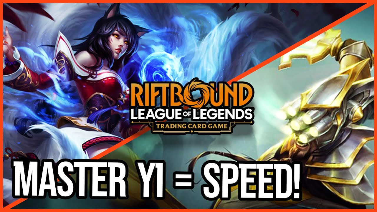 Gameplay Riftbound Casual IRL #4 - Ahri VS Master Yi