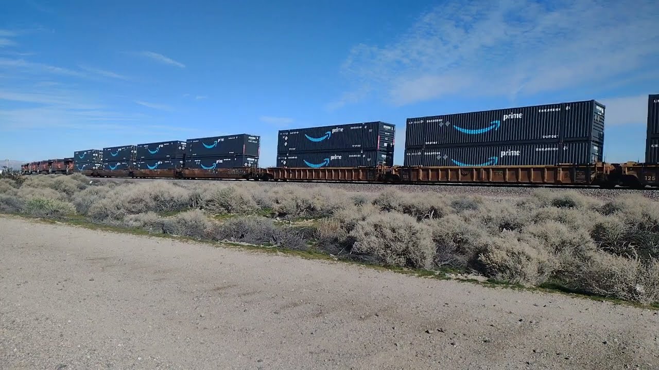 EB BNSF Z Train At Hodge CA! #bigbossrailfanner