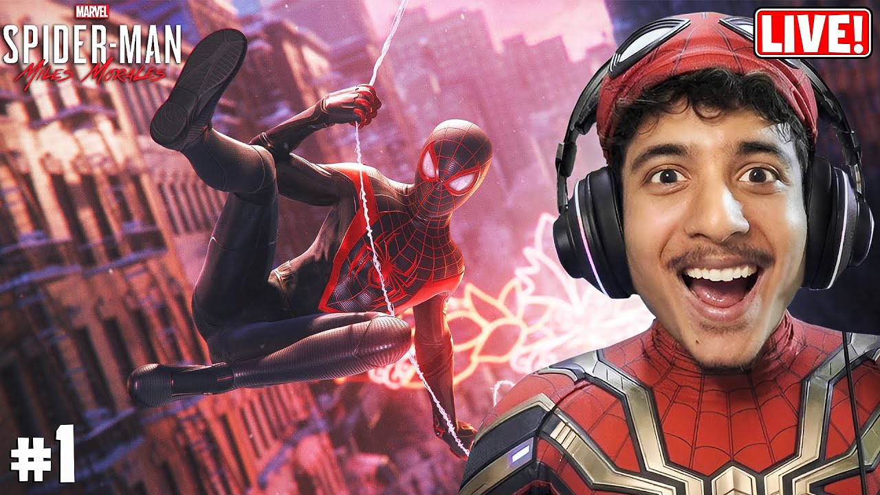 Finally Playing Spider-Man: Miles Morales for the First Time!