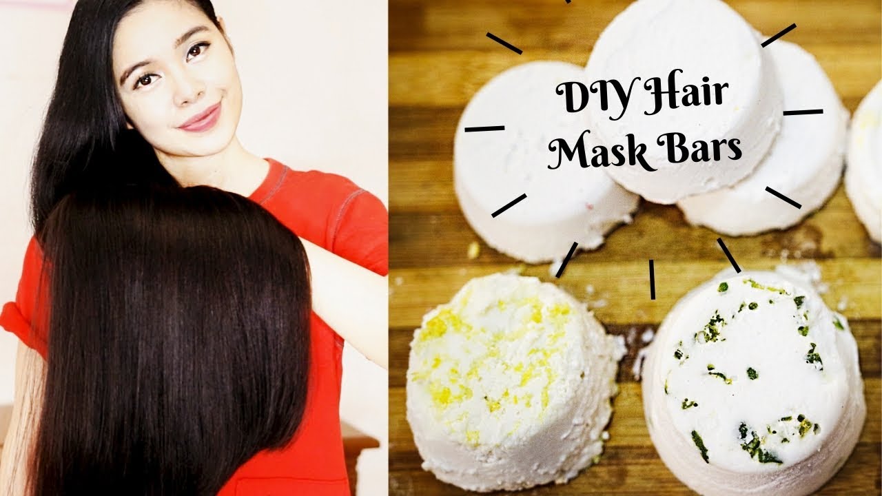 DIY HAIR MASK BARS FOR HAIR GROWTH & SOFTER FRIZZ FREE HAIR -BEAUTYKLOVE