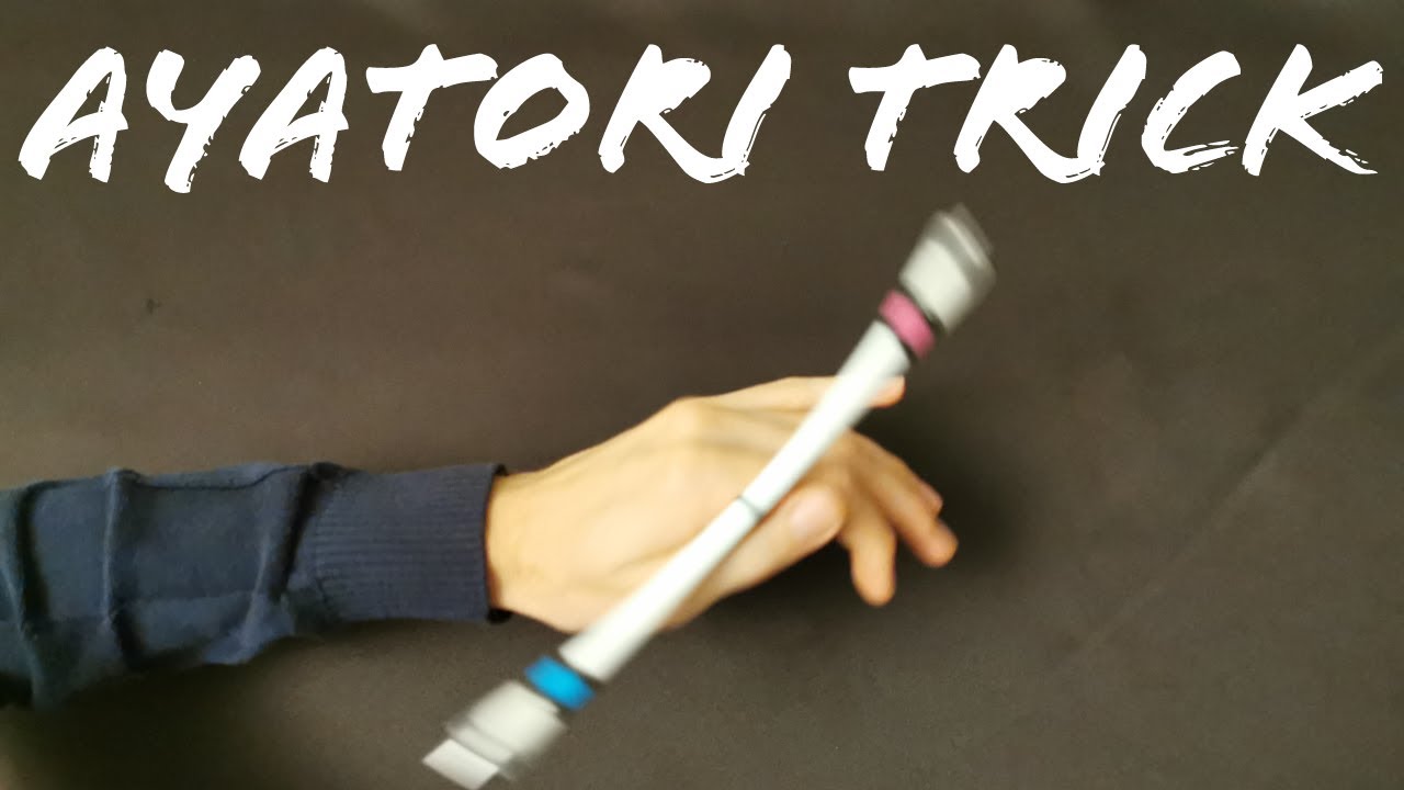 Ayatori Trick [Penspinning in Slow Motion]