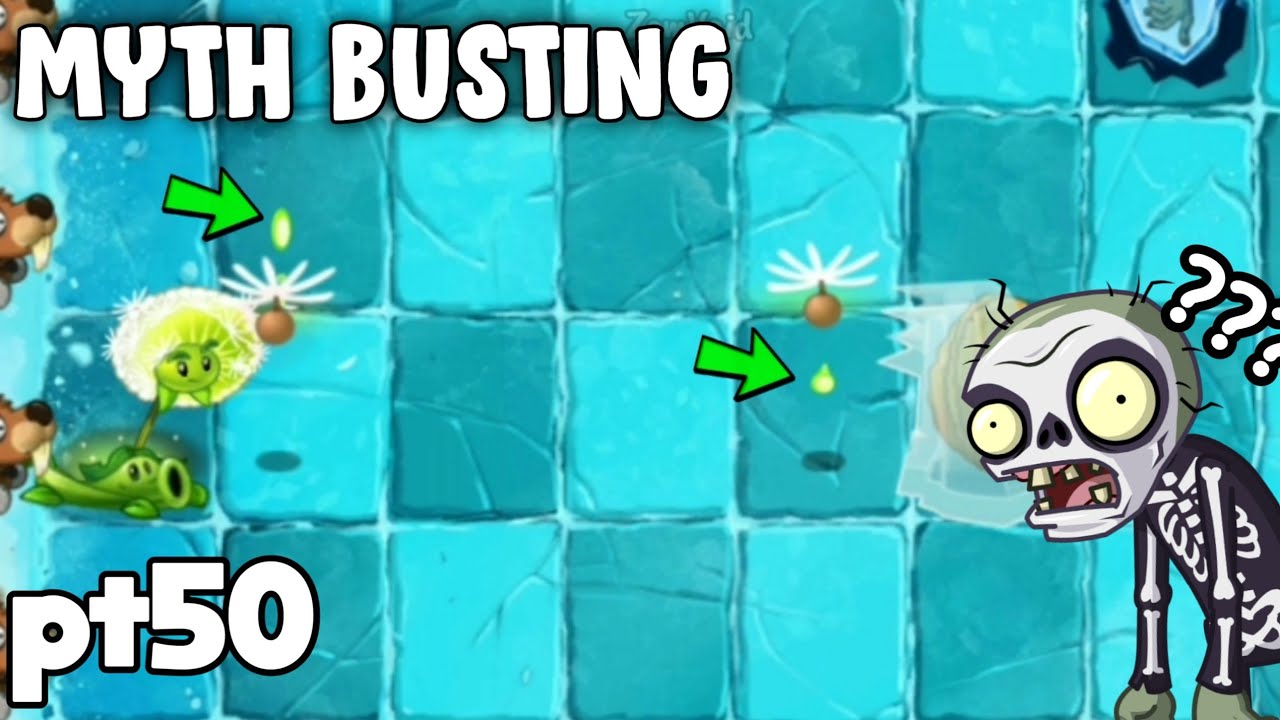PvZ 2 Myth Busting - PeaVine can boost Dandelion seeds.