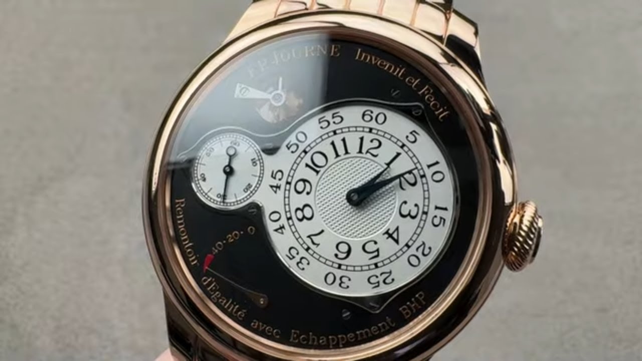 F.P. Journe Chronometre Optimum Boutique Edition CO BE G 42 BK F.P. Journe Watch Review