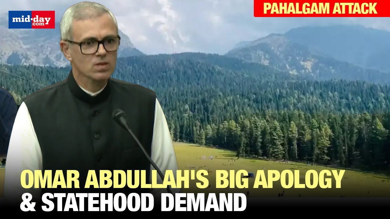 Omar Abdullah&rsquo;s Emotional Apology Over Pahalgam Terror Attack | Big Statement on J&K Statehood