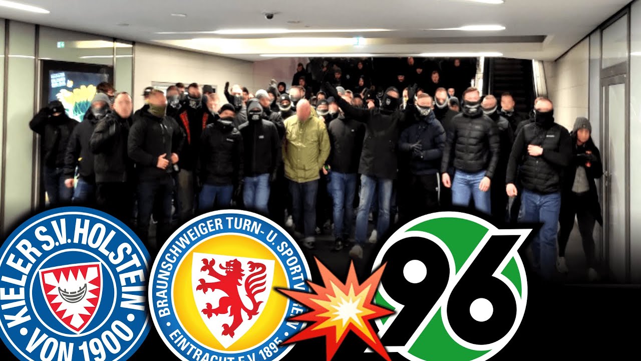 Hannover vs. Kiel + Braunschweig in der Stadt! (50 vs. 70)