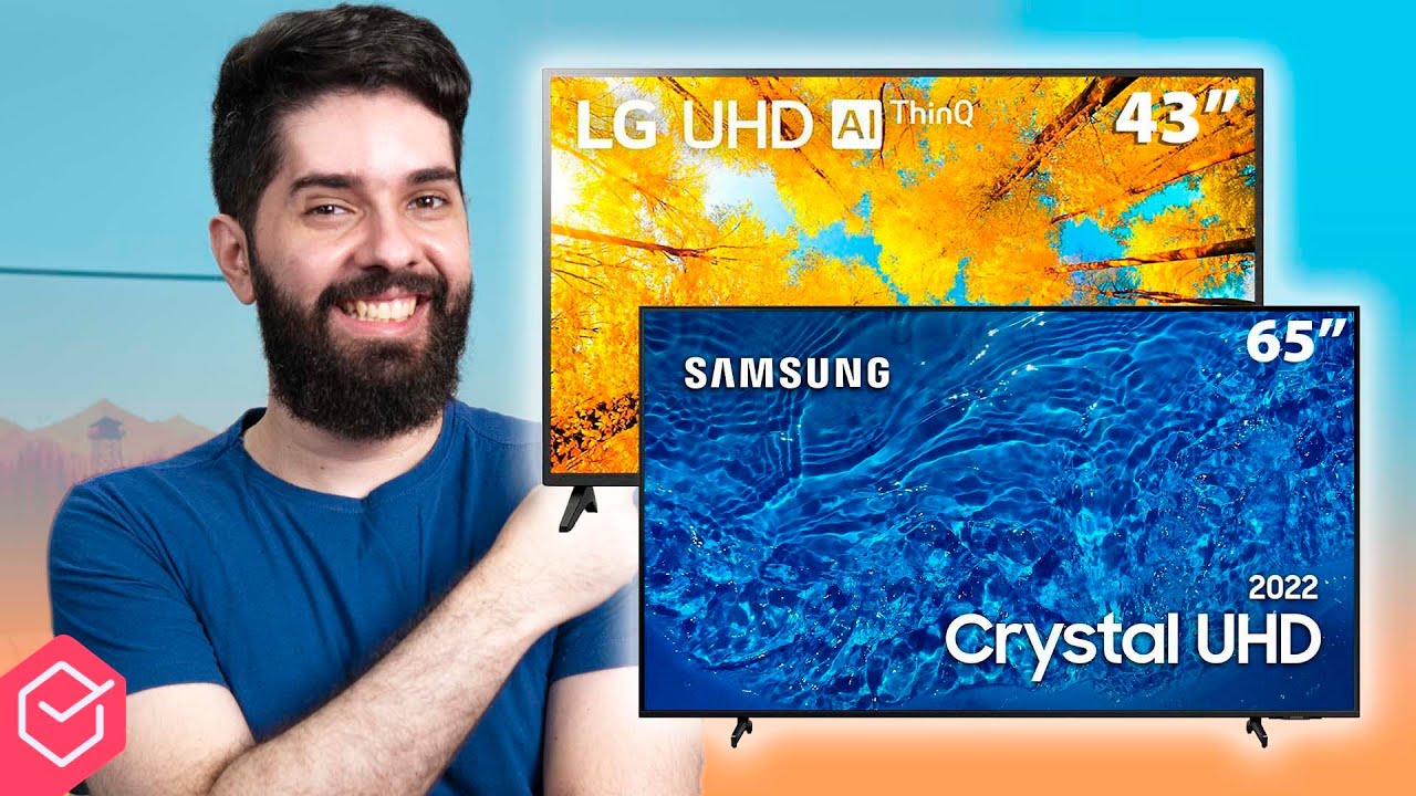 Qual a MELHOR TV 4K BARATA 43