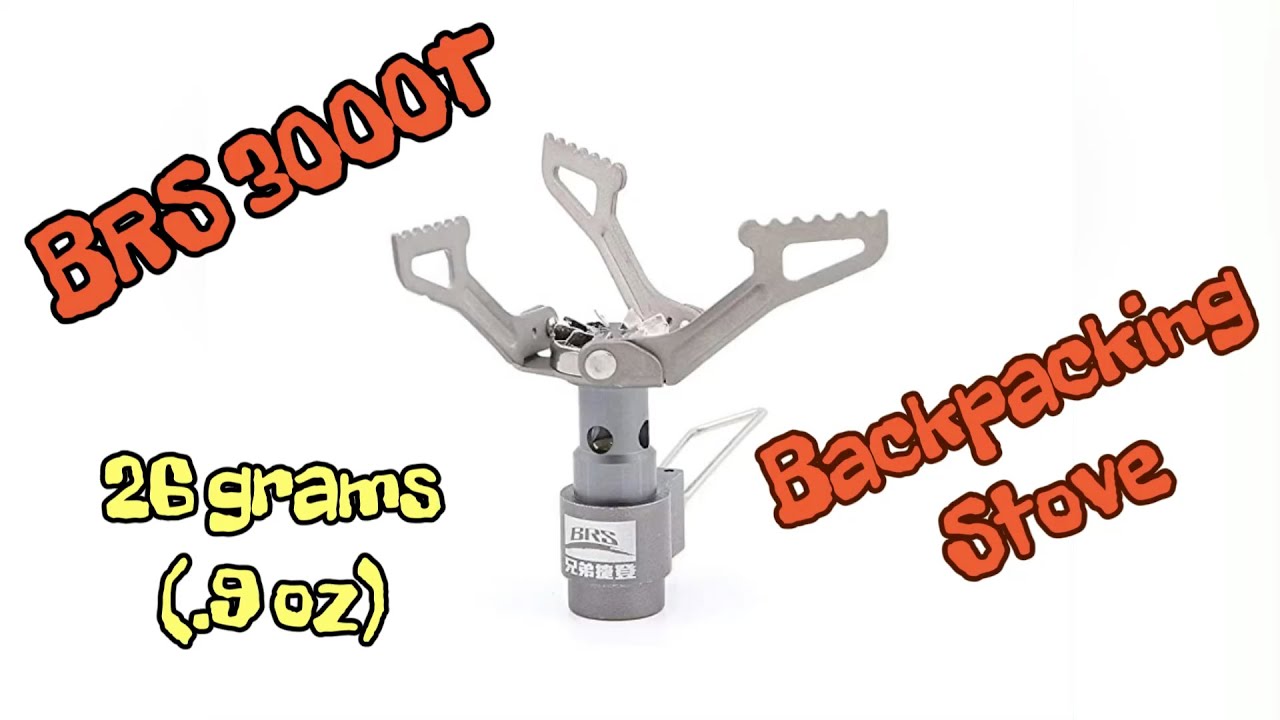 BRS 3000T Ultralight Titanium Backpacking Stove