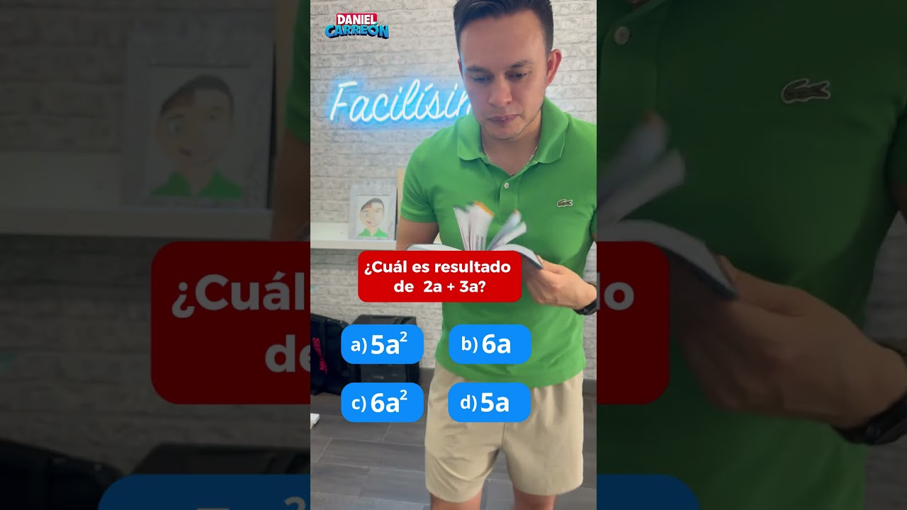 &iexcl;Reto de &aacute;lgebra b&aacute;sico! 🙉