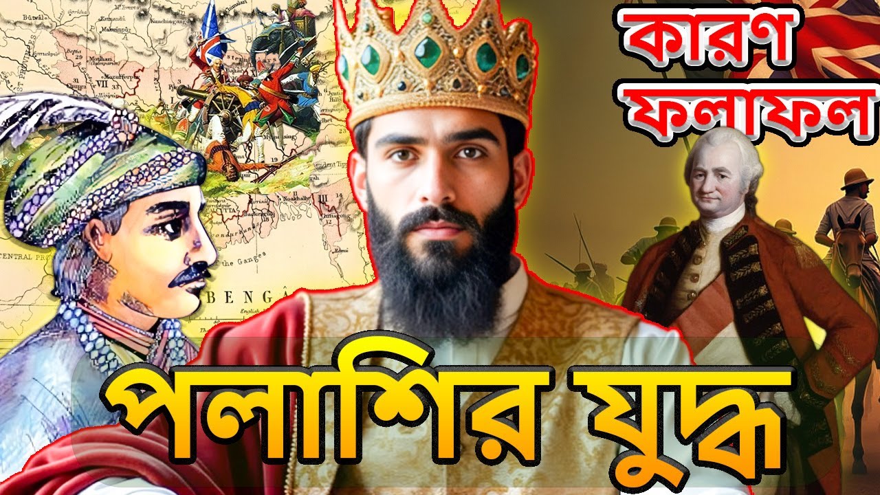 কি হয়েছিল ১৭৫৭ সালের পলাশীর যুদ্ধে?  Battle of Plassey in 1757